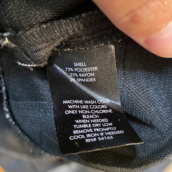 Ellen Tracy dark gray paneled dress - Picture 8 of 9